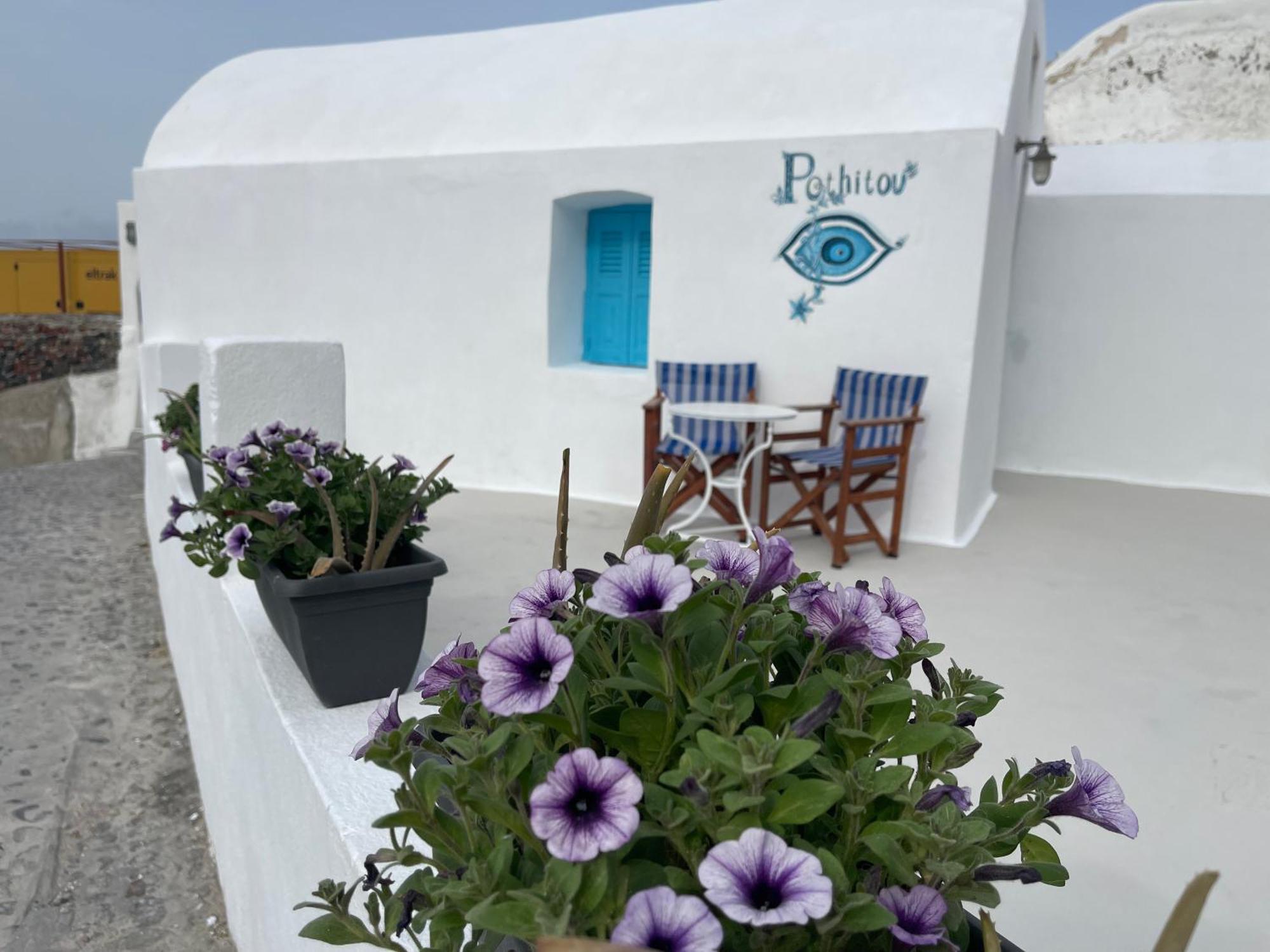 Oia Sunset House Pothitou Villa Exteriör bild
