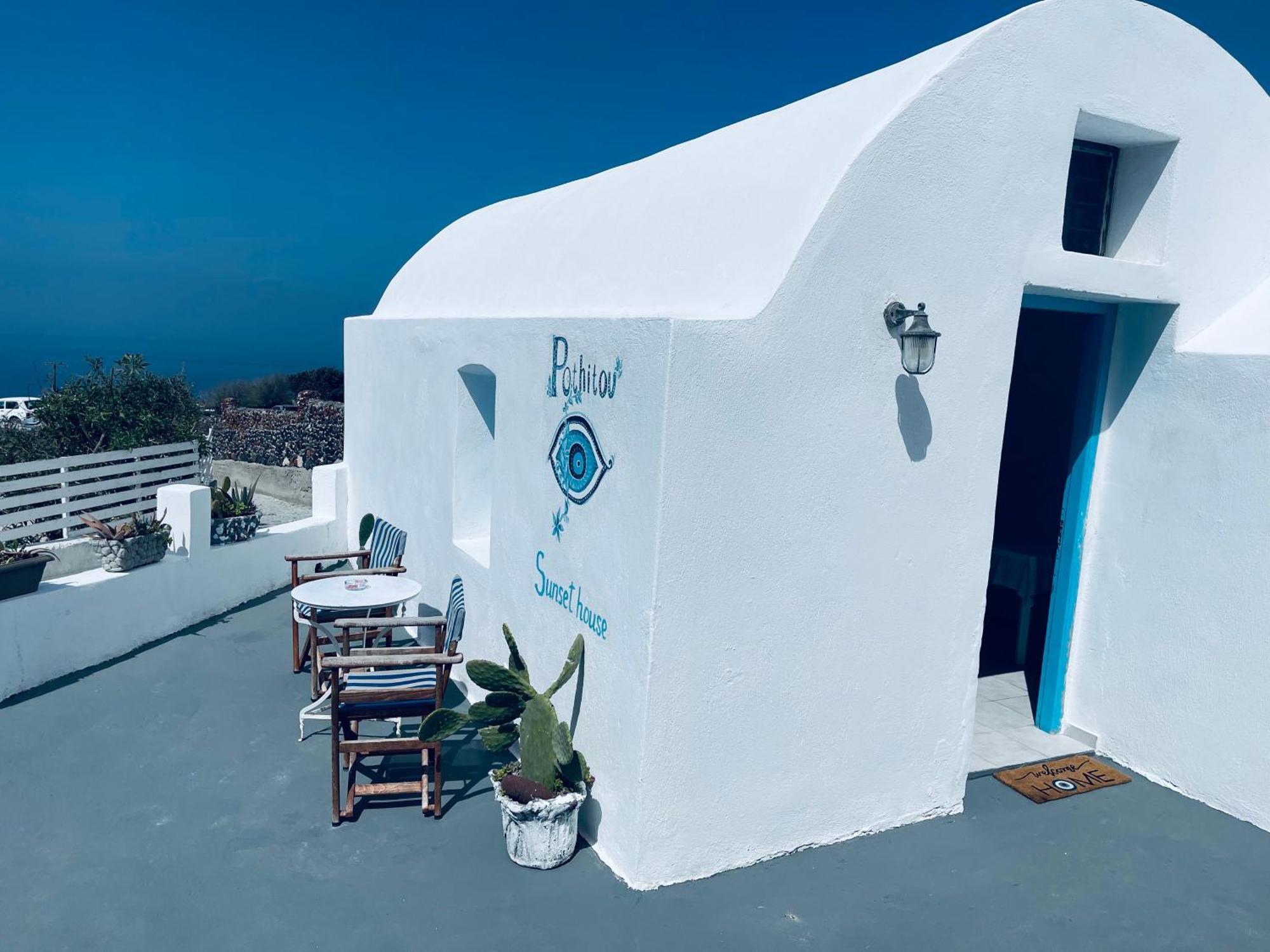 Oia Sunset House Pothitou Villa Exteriör bild